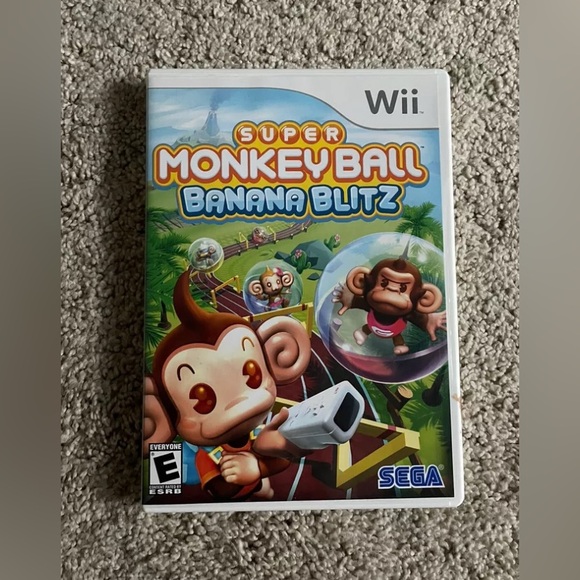Super Monkey Ball: Banana Blitz (Nintendo Wii, 2006) - Picture 1 of 3